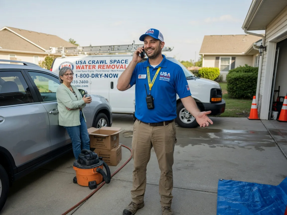 Crawl Space Water Removal Ong, NE FAQs